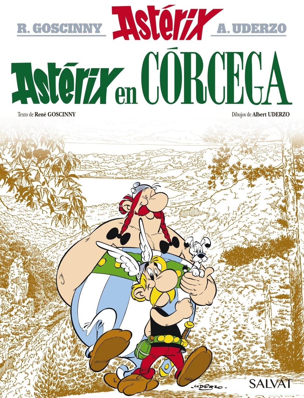 Astérix en Córcega. 