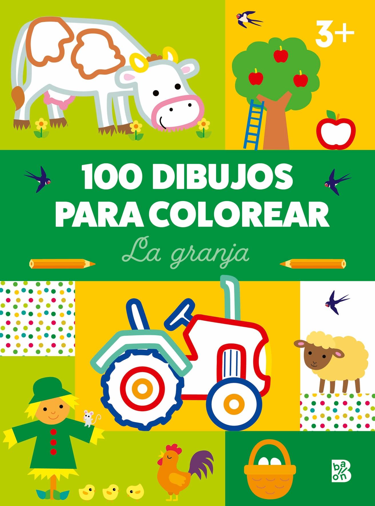 100 Dibujos para Colorear - la Granja . 