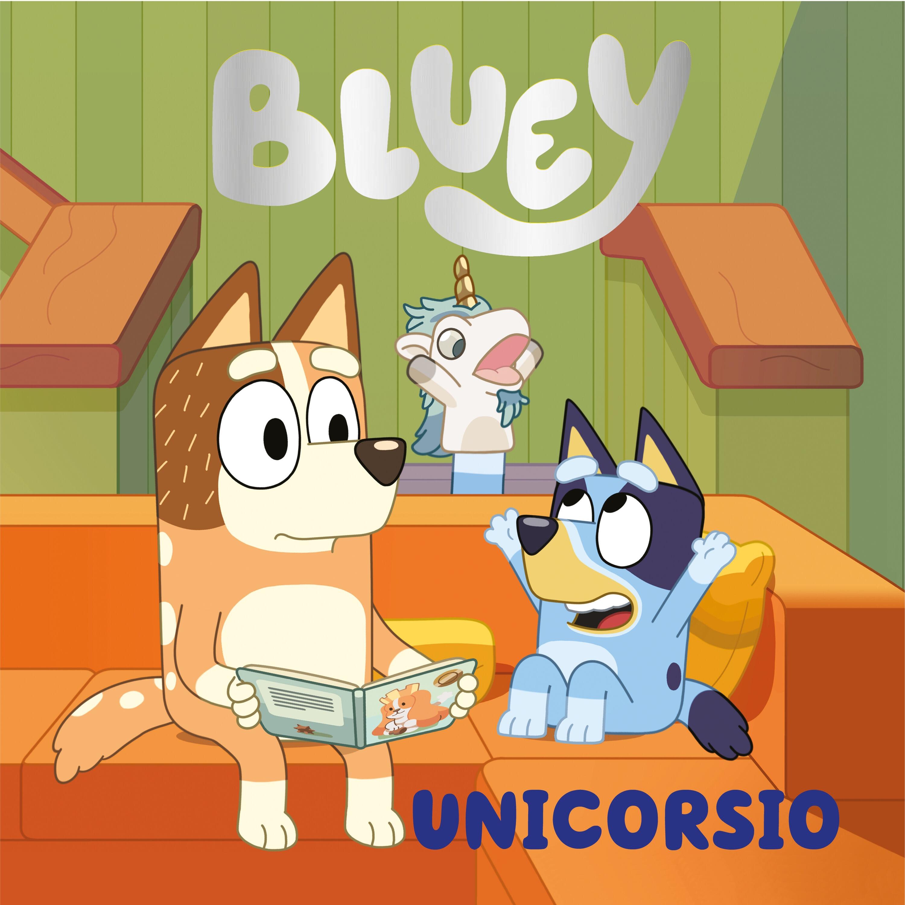 Bluey. un Cuento - Unicorsio . 