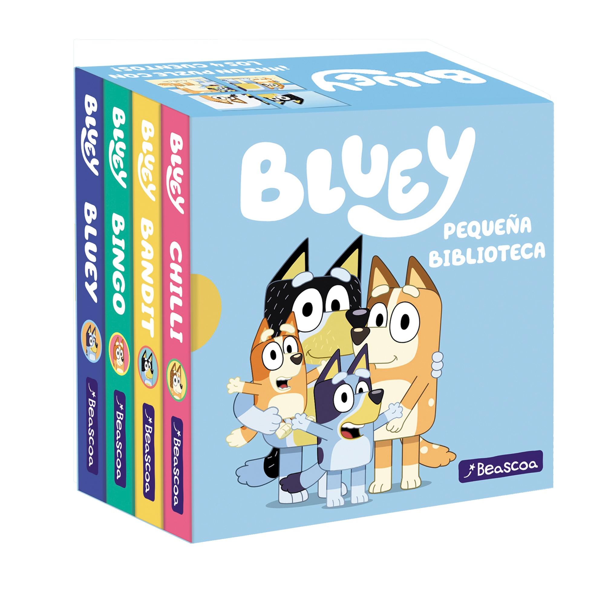 Bluey. Libro Juguete - Pequeña Biblioteca . 