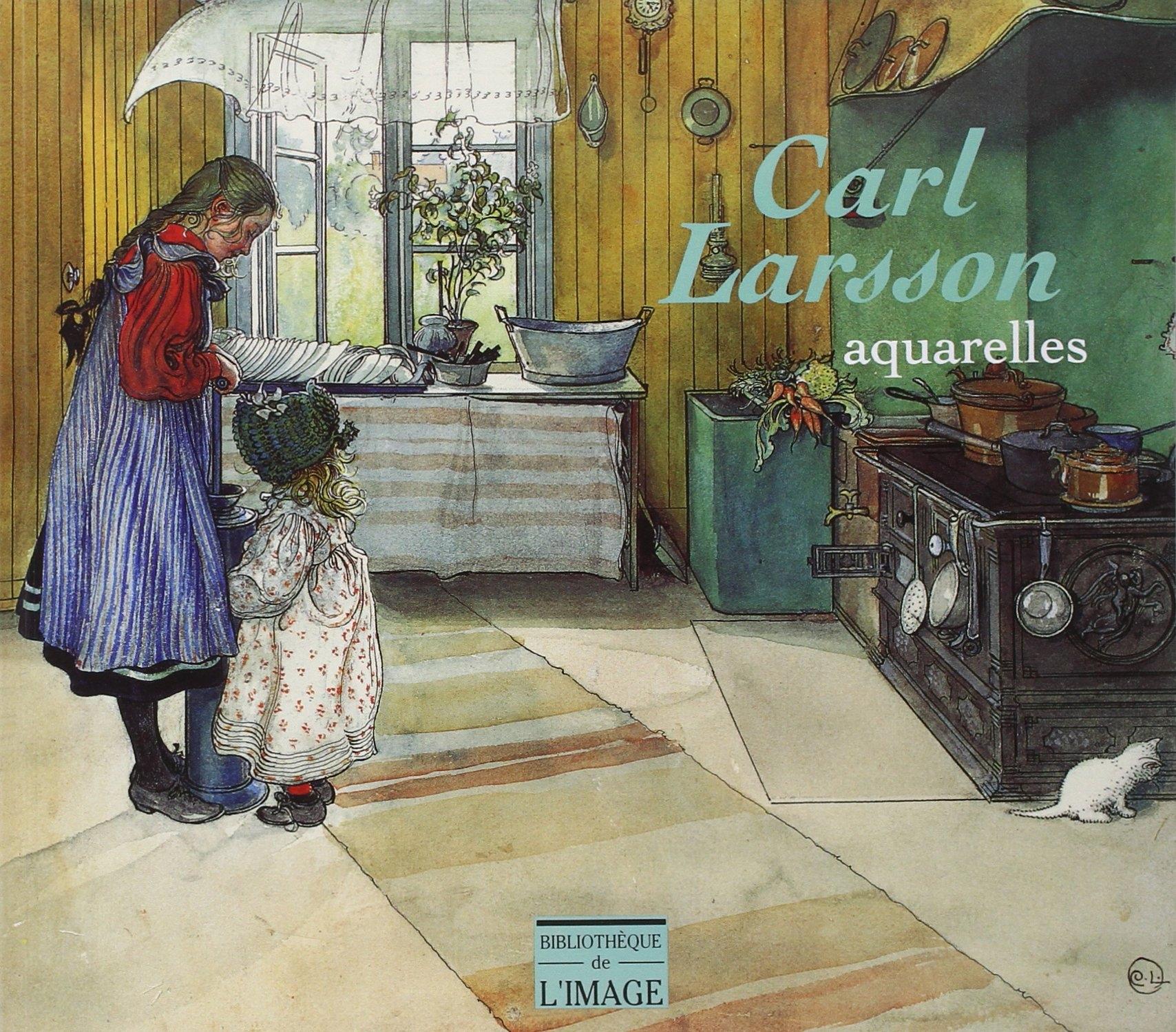 ACUARELAS. CARL LARSSON