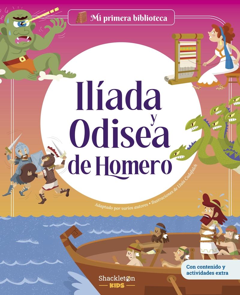 Ilíada y Odisea de Homero "Libro Infantil con Juegos y Actividades Extra los Grandes Clásicos De". Ilíada y Odisea de Homero "Libro Infantil con Juegos y Actividades Extra los Grandes Clásicos De".