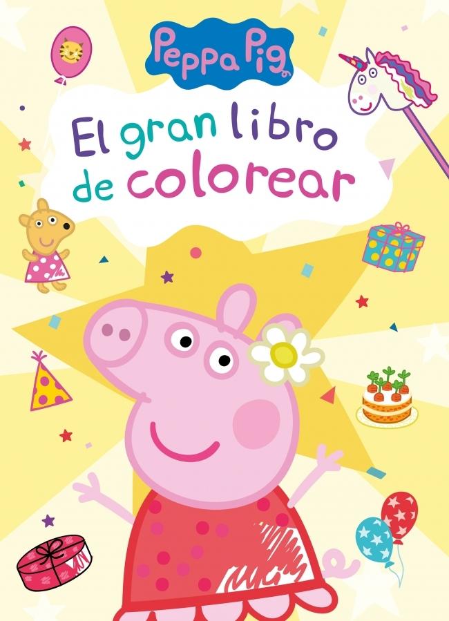 Peppa Pig. Cuaderno de actividades - El gran libro de colorear "Pinta y diviértete con Peppa"