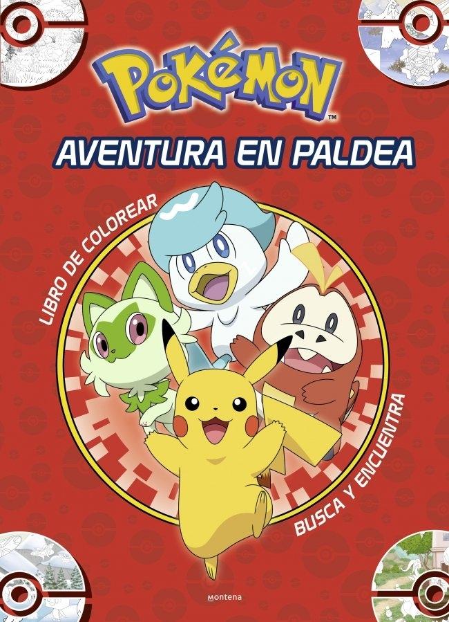 Aventura en Paldea "Busca y encuentra para colorear en maxiformato". Aventura en Paldea "Busca y encuentra para colorear en maxiformato".