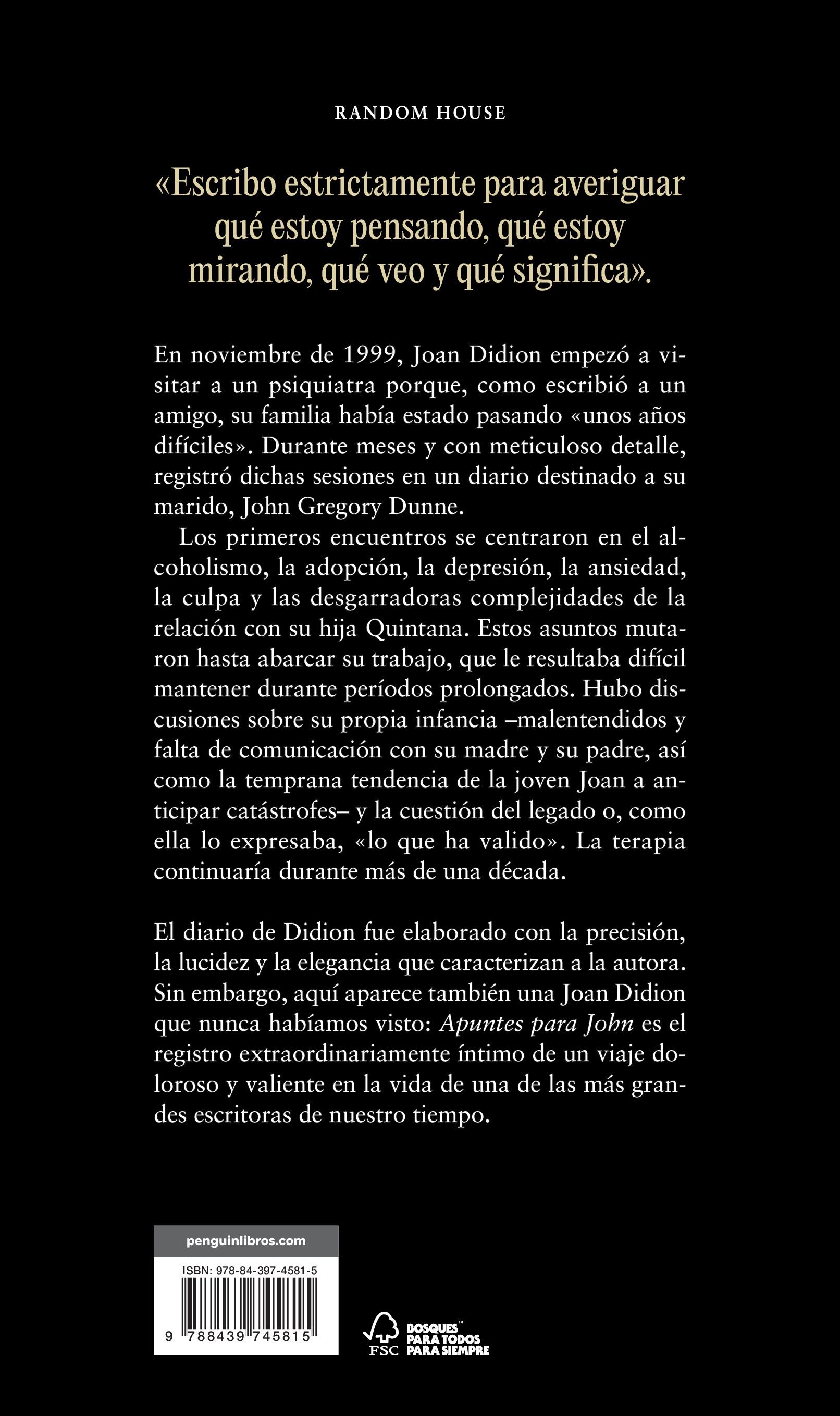 Apuntes para John
