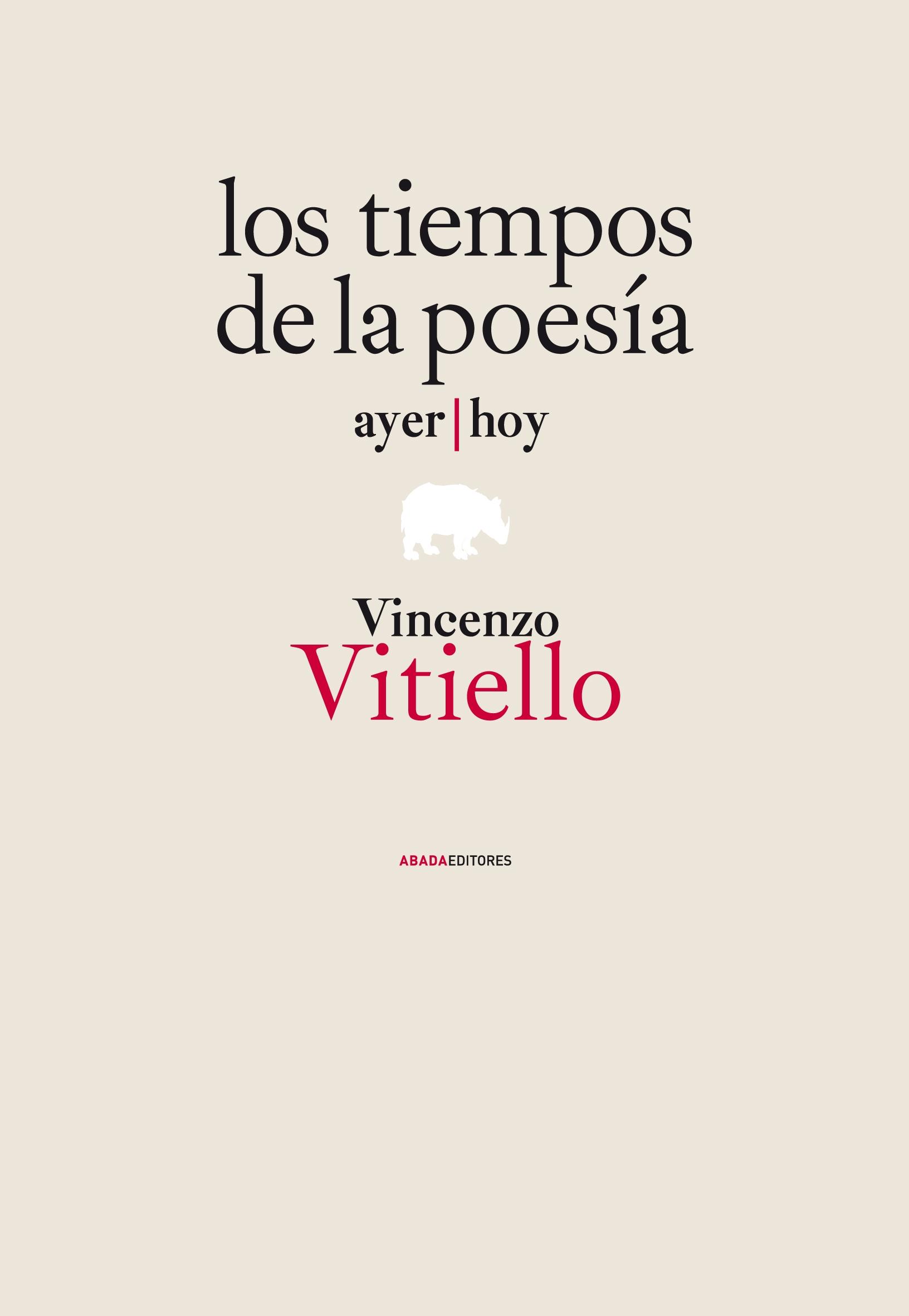 Los tiempos de la poesía 