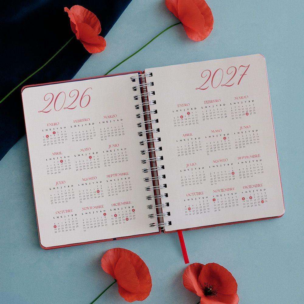 Agenda Anual Diaria 2026 Sara Buho