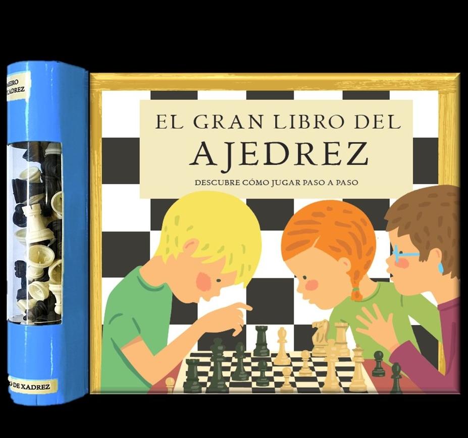 El gran libro sobre el ajedrez  "Descubre cómo jugar paso a paso "