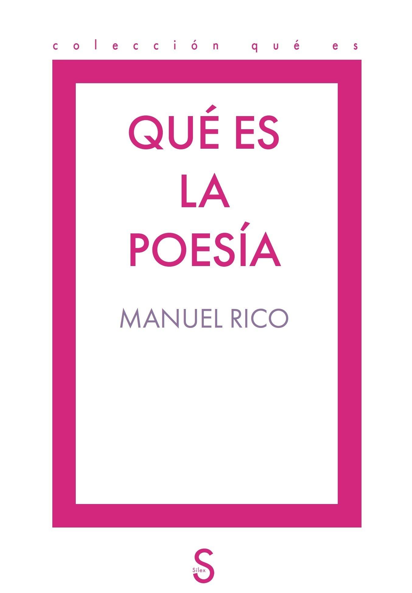 Qué es la poesía