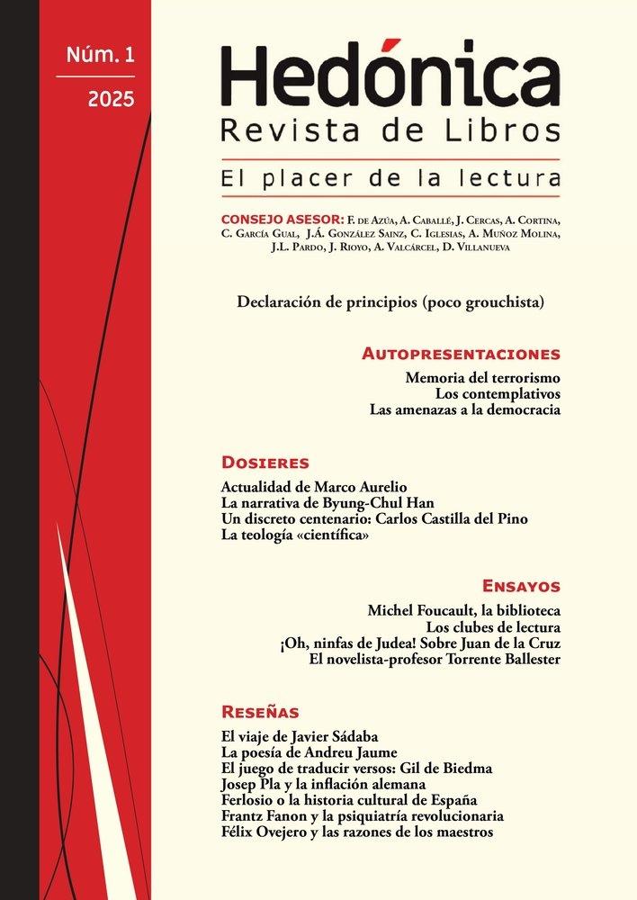 Hedónica (I) "Revista de Libros"