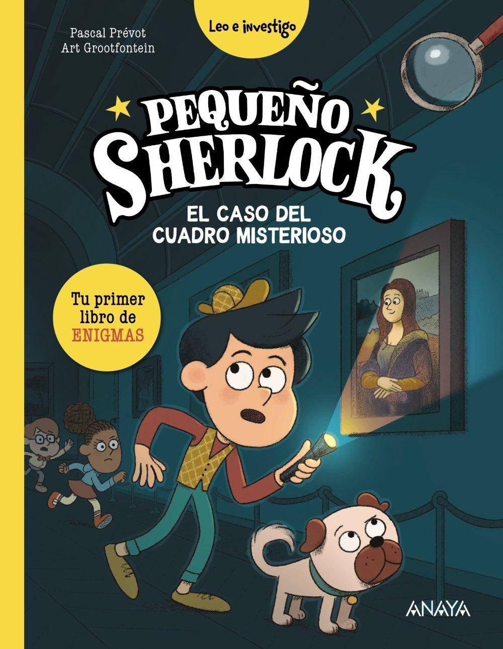 Pequeño Sherlock: el Caso del Cuadro Misterioso "Tu Primer Libro de Enigmas"