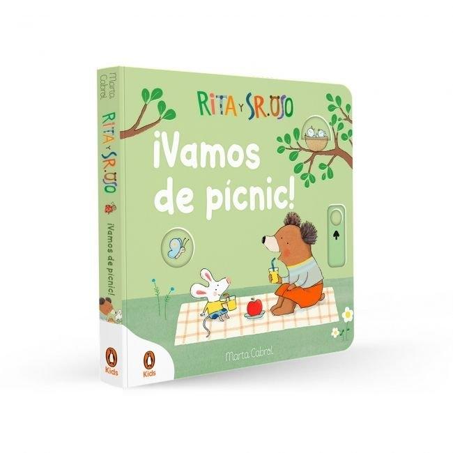 Rita y Sr. Oso - ¡Vamos de Pícnic! "Libro con Mecanismos para Deslizar, Girar y Soñar"