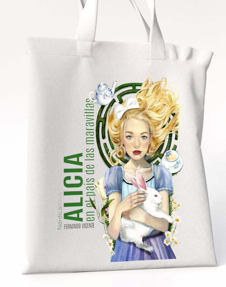 Bolsa Alicia en el País de las Maravillas