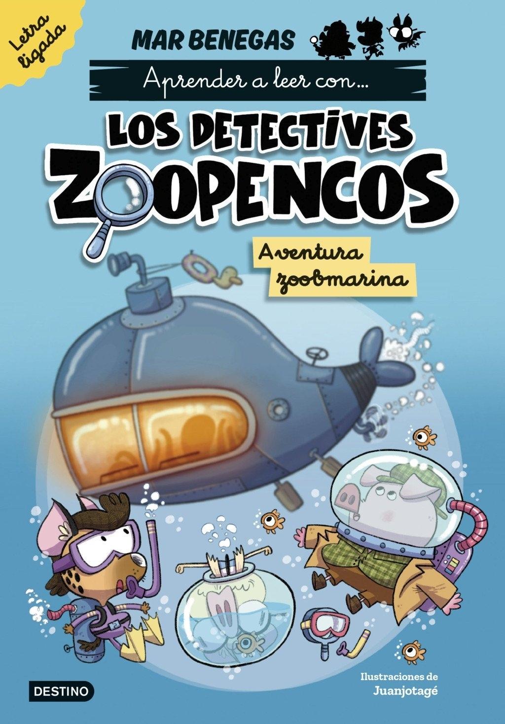  Los Detectives Zoopencos 1 (letra ligada) "Aventura Zoobmarina "