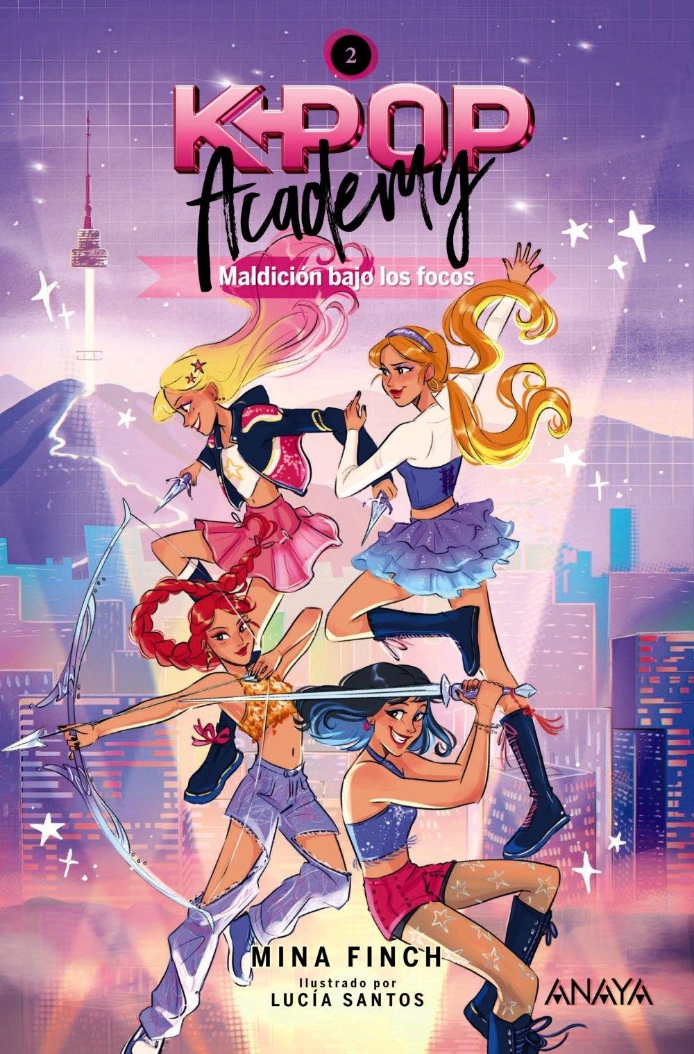 K-Pop Academy. Maldición bajo los Focos "Libro 2"