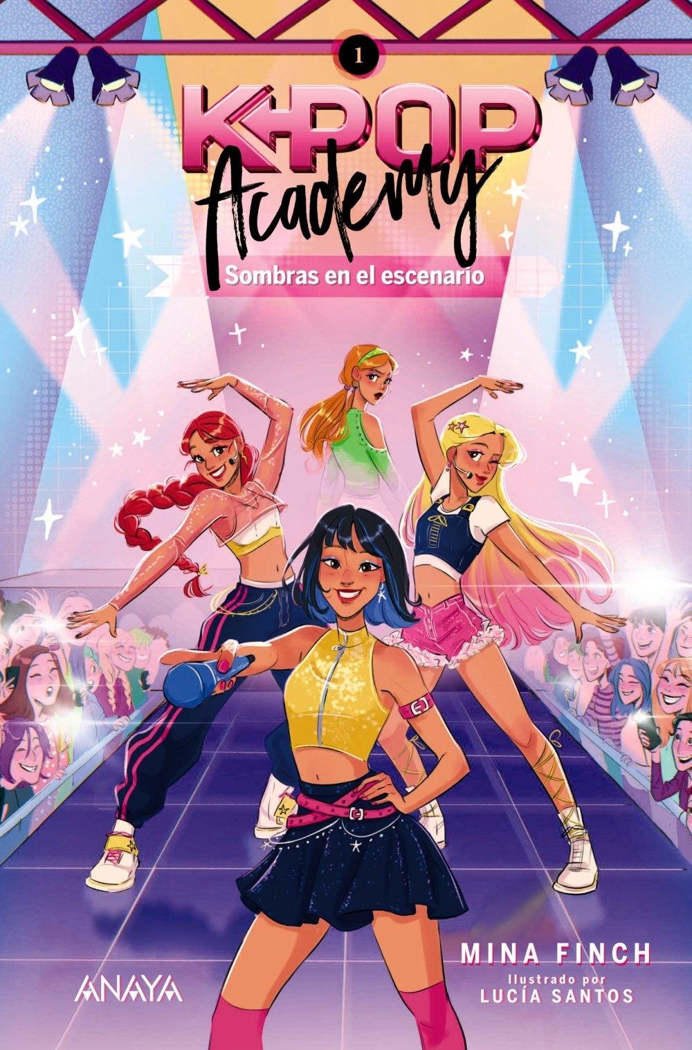 K-Pop Academy. Sombras en el Escenario "Libro 1"