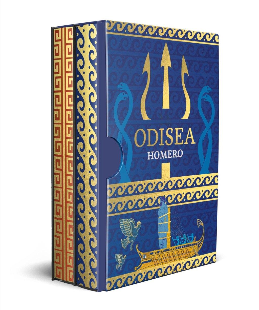 Estuche Ilíada & Odisea. Edición limitada con cantos decorados "ILIADA / ODISEA"