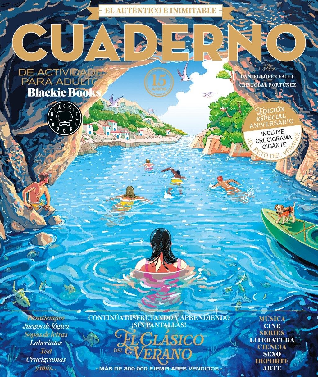 Cuaderno Blackie Books. Vol. 15 "Cuaderno de actividades para adultos. EL AUTÉNTICO E INIMITABLE!"