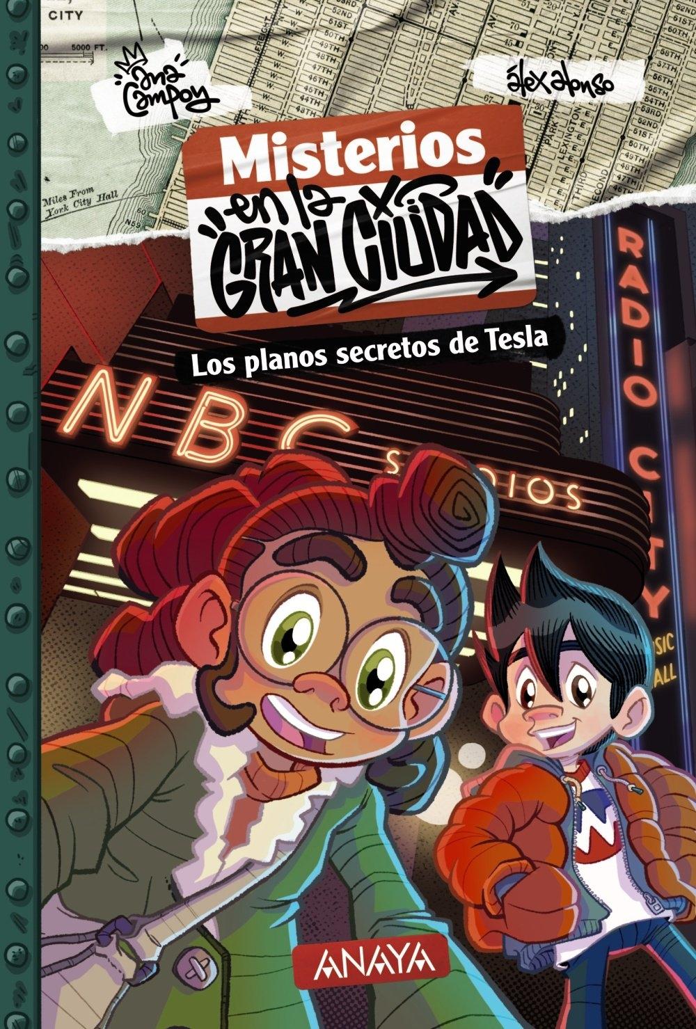Misterios en la gran ciudad 4. Los planos secretos de Tesla "Libro 4"
