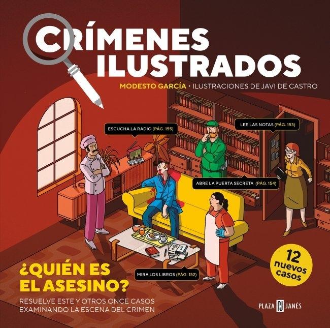 Crímenes ilustrados - ¿Quién es el asesino? (Edición tapa blanda) "Resuelve este y otros once casos examinando la escena del crimen"
