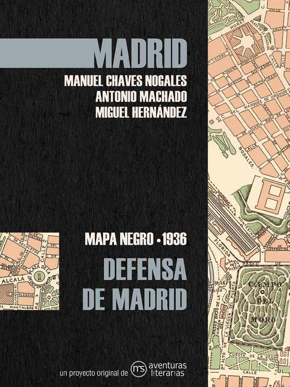 Defensa de Madrid "Mapa Negro 1936"