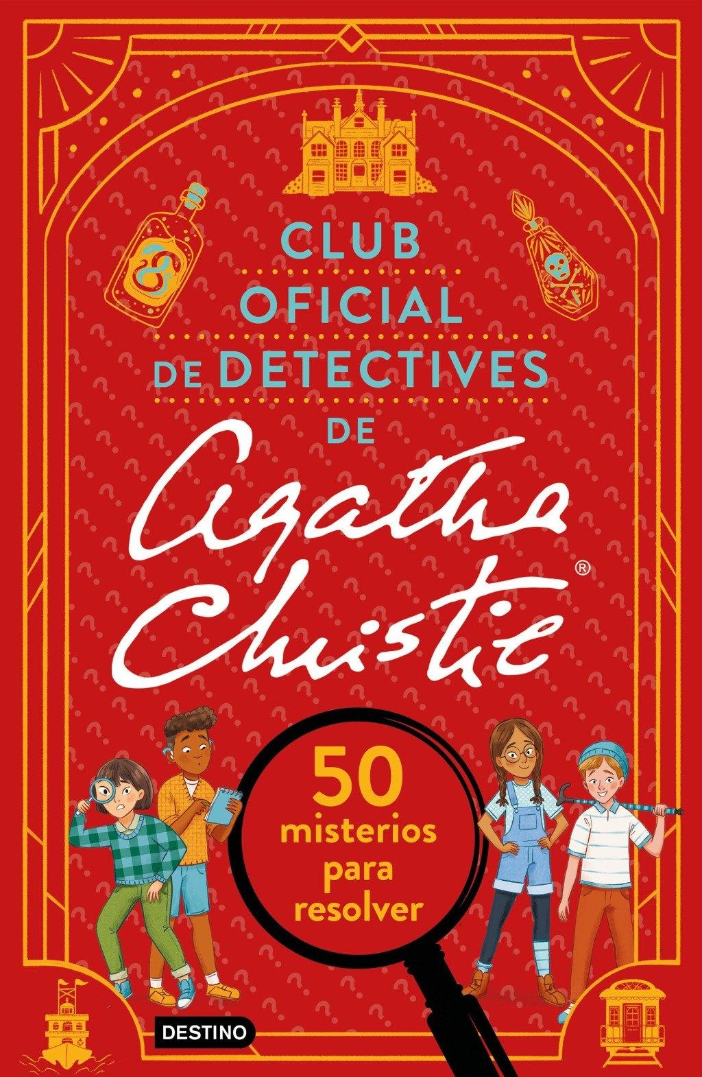 Club oficial de detectives de Agatha Christie  "50 misterios para resolver "