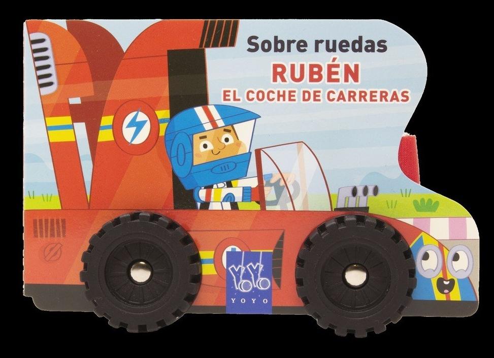 Rubén el coche de carreras.