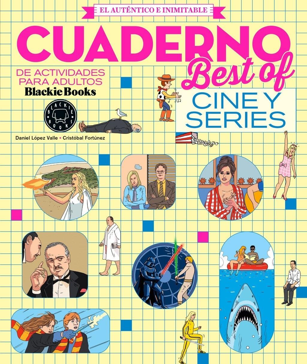 Cuaderno Blackie Best Of - cine y series "Cuaderno de actividades para adultos. El auténtico e inimitable"