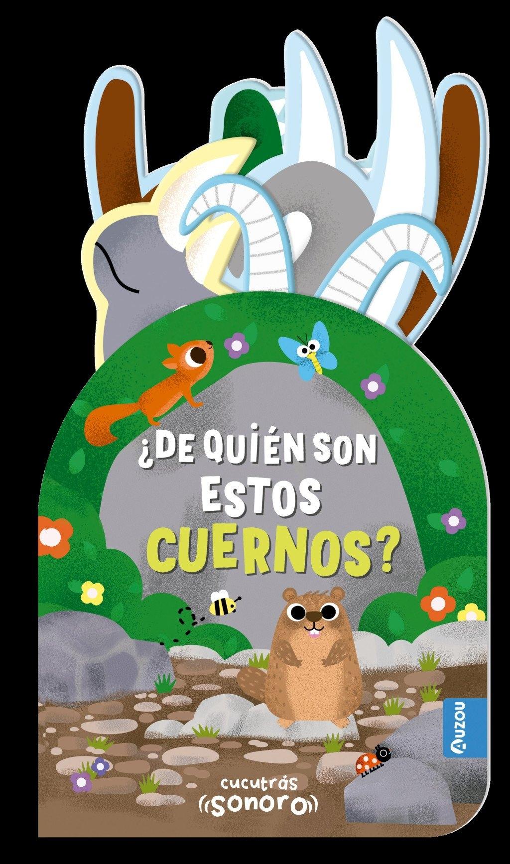 Cucutrás. ¿De quién son estos cuernos? - Libro de sonidos y lengüetas