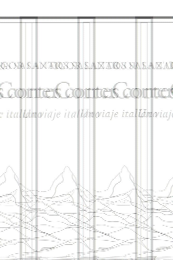 Correr cortes "Un viaje italiano"