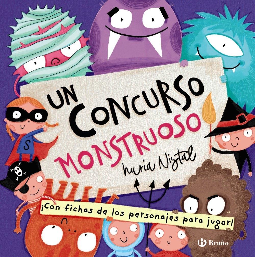 Un concurso monstruoso "¡Con fichas de los personajes para jugar!"
