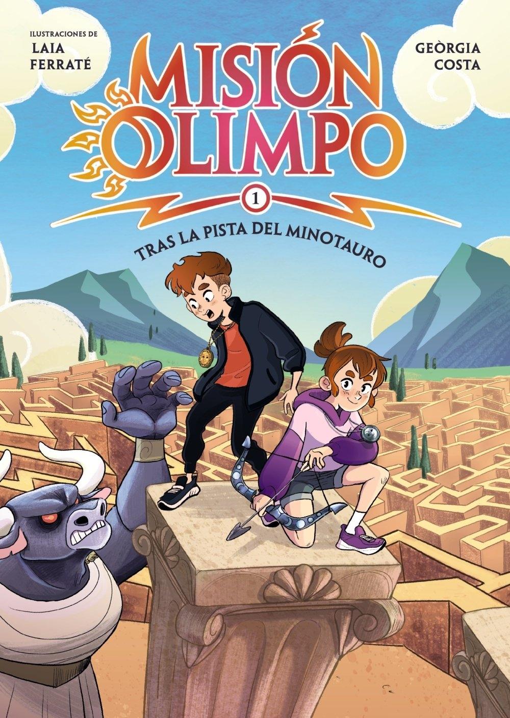 Misión Olimpo. Tras la pista del minotauro "Libro 1"