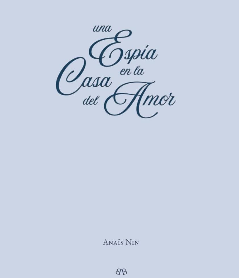 Una espía en la casa del amor