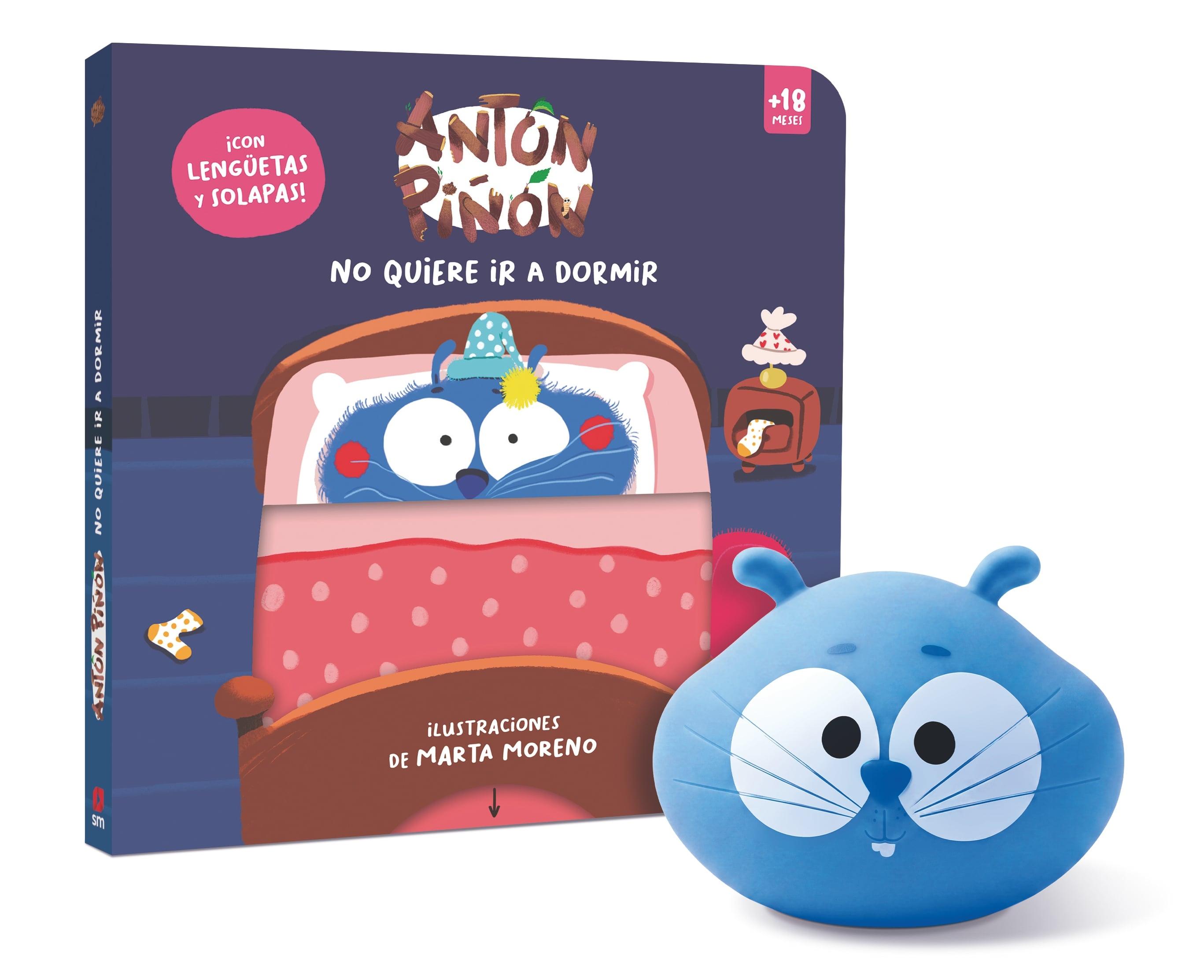 Pack Antón Piñón no quiere ir a dormir + lámpara