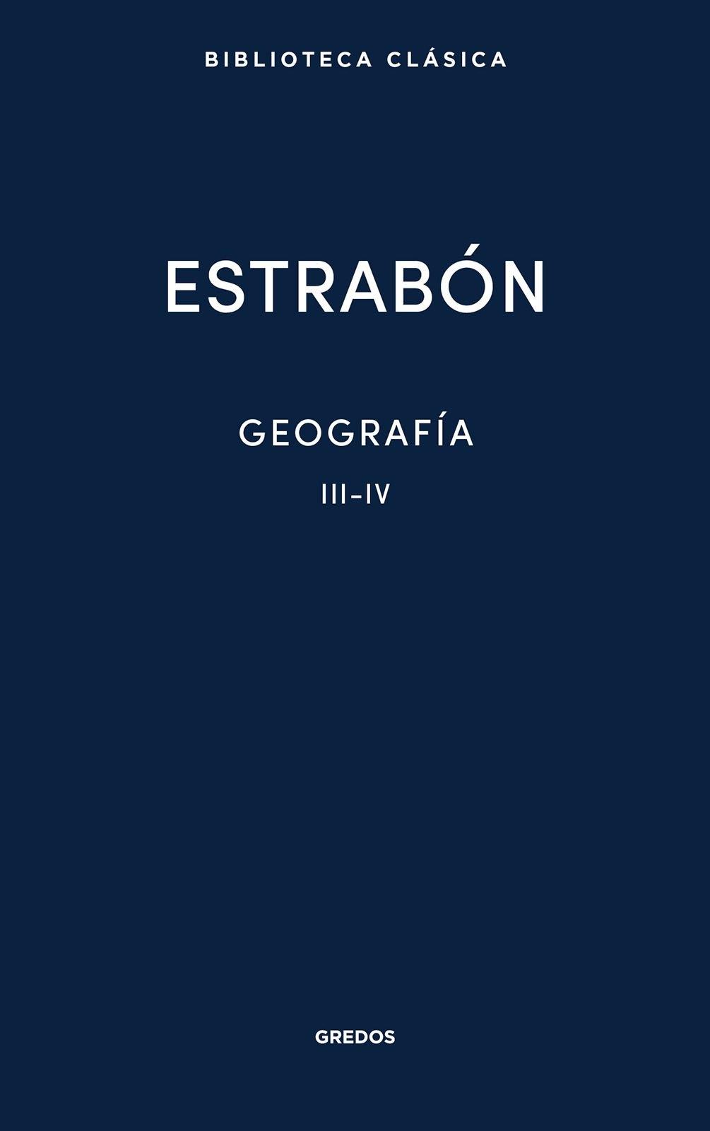 Geografía II. Libros III-IV