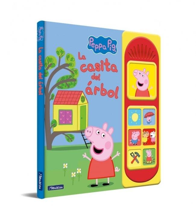 Peppa Pig. Libro con sonidos - La casita del árbol "Un libro interactivo con sonidos para los más pequeños"